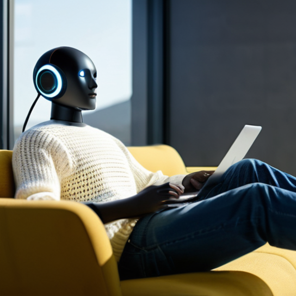 홈 로봇을 활용한 아이디어 정리법 - **Prompt 1: Collaborative Idea Generation with a Home Robot**
    "A young adult, perhaps in their l...